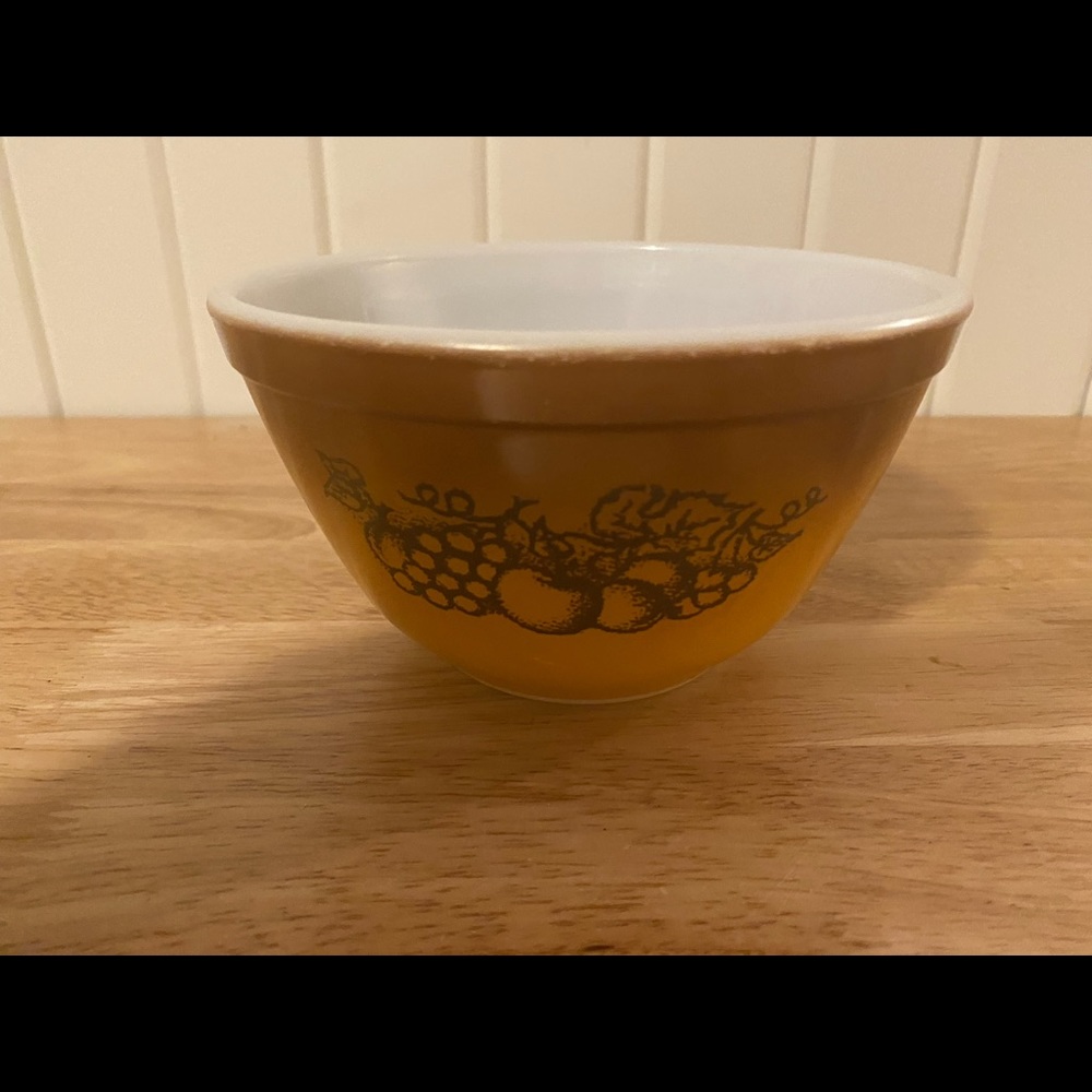 Pyrex, 401, old orchard, nesting bowl, 750 ml